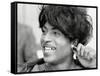 Little Richard Smiles-Associated Newspapers-Framed Stretched Canvas