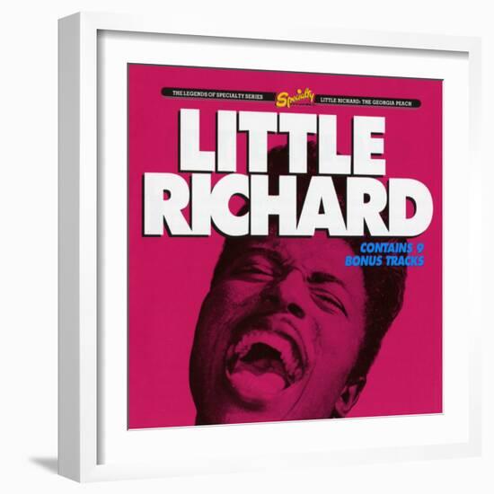 Little Richard, The Georgia Peach-null-Framed Art Print