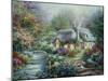 Little River Cottage-Nicky Boehme-Mounted Giclee Print