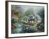 Little River Cottage-Nicky Boehme-Framed Giclee Print