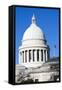 Little Rock, Arkansas - State Capitol-benkrut-Framed Stretched Canvas