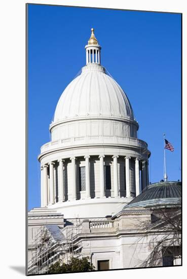 Little Rock, Arkansas - State Capitol-benkrut-Mounted Photographic Print