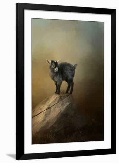 Little Rock Climber-Jai Johnson-Framed Giclee Print