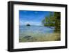 Little Rock Islet in the Famous Rock Islands, Palau, Central Pacific, Pacific-Michael Runkel-Framed Photographic Print