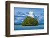 Little Rock Islet in the Famous Rock Islands, Palau, Central Pacific-Michael Runkel-Framed Photographic Print