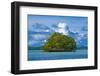 Little Rock Islet in the Famous Rock Islands, Palau, Central Pacific-Michael Runkel-Framed Photographic Print