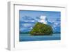 Little Rock Islet in the Famous Rock Islands, Palau, Central Pacific-Michael Runkel-Framed Photographic Print