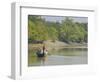 Little Rowing Boat in the Swampy Areas of the Sundarbans, UNESCO World Heritage Site, Bangladesh-Michael Runkel-Framed Photographic Print