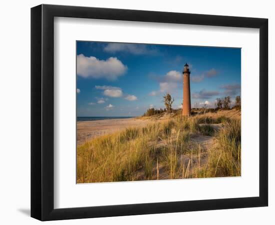 Little Sable Light Michigan-Steve Gadomski-Framed Photographic Print