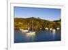 Little Sailing Boats in Matiata Bay on Waiheke Island-Michael-Framed Photographic Print