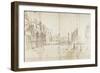 Little Saint Mark's Square, Venice-Gaspar van Wittel-Framed Art Print