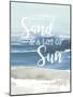 Little Sand Lot of Sun-Lanie Loreth-Mounted Art Print