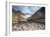 Little Sand Mounds on a Glacier Field on Mutnovsky Volcano, Kamchatka, Russia, Eurasia-Michael Runkel-Framed Photographic Print