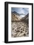 Little Sand Mounds on a Glacier Field on Mutnovsky Volcano, Kamchatka, Russia, Eurasia-Michael Runkel-Framed Photographic Print