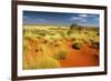 Little Sandy Desert Western Australia-null-Framed Photographic Print