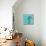 Little Seahorse Blue-Kellie Day-Stretched Canvas displayed on a wall