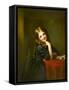 Little Seamstress, 1865 (Oil on Board)-William Powell Frith-Framed Stretched Canvas