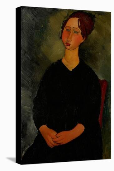 Little Servant Girl, C.1916-Amedeo Modigliani-Stretched Canvas