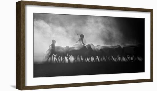 Little Shepherds-Joan Zhang-Framed Photographic Print