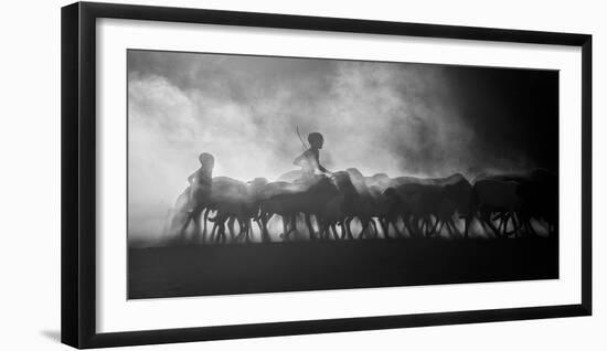Little Shepherds-Joan Zhang-Framed Photographic Print