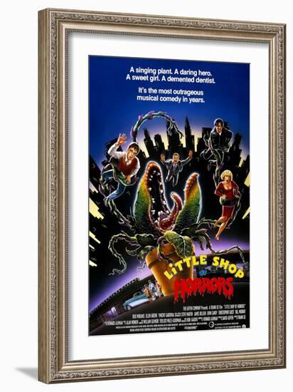 Little Shop of Horrors, 1986-null-Framed Art Print