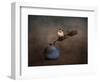 Little Sparrow Friend-Jai Johnson-Framed Premium Giclee Print