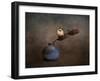 Little Sparrow Friend-Jai Johnson-Framed Premium Giclee Print