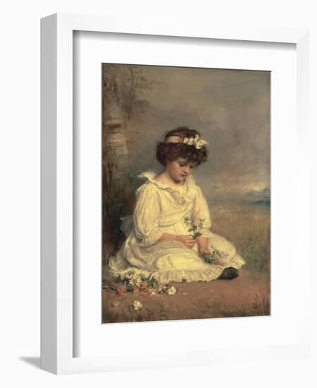 Little Speedwell's Darling Blue, 1892-John Everett Millais-Framed Giclee Print