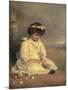 Little Speedwell's Darling Blue, 1892-John Everett Millais-Mounted Giclee Print