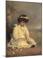 Little Speedwell's Darling Blue, 1892-John Everett Millais-Mounted Giclee Print