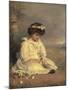 Little Speedwell's Darling Blue, 1892-John Everett Millais-Mounted Giclee Print