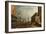 Little St Mark's Square Towards San Giorgio, Venice-Francesco Guardi-Framed Giclee Print