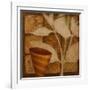 Little Striped Vase II-Lanie Loreth-Framed Art Print