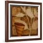 Little Striped Vase II-Lanie Loreth-Framed Art Print