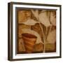 Little Striped Vase II-Lanie Loreth-Framed Premium Giclee Print