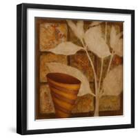 Little Striped Vase II-Lanie Loreth-Framed Premium Giclee Print