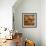Little Striped Vase II-Lanie Loreth-Framed Premium Giclee Print displayed on a wall