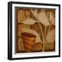 Little Striped Vase II-Lanie Loreth-Framed Premium Giclee Print