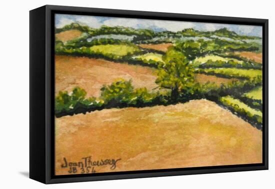 Little Suffolk Landscape-Joan Thewsey-Framed Stretched Canvas