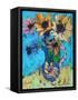 Little Sunflowers-Sylvia Paul-Framed Stretched Canvas