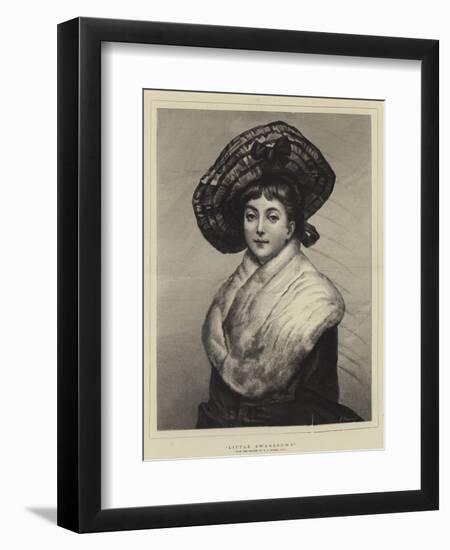 Little Swansdown-George Adolphus Storey-Framed Giclee Print