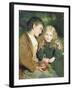 Little Sweethearts, from a Pears Annual, C.1880-null-Framed Giclee Print