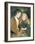 Little Sweethearts, from a Pears Annual, C.1880-null-Framed Giclee Print