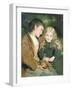 Little Sweethearts, from a Pears Annual, C.1880-null-Framed Giclee Print