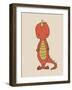 Little T Rex-Designs Sweet Melody-Framed Art Print