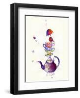 Little Tea bird, 2015,-Nancy Moniz Charalambous-Framed Giclee Print