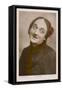 Little Tich (Harry Relph) Music Hall Entertainer with a Flower in His Hair-null-Framed Stretched Canvas