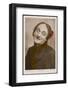 Little Tich (Harry Relph) Music Hall Entertainer with a Flower in His Hair-null-Framed Photographic Print