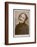 Little Tich (Harry Relph) Music Hall Entertainer with a Flower in His Hair-null-Framed Photographic Print