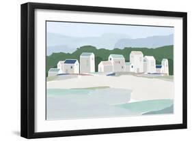 Little Town III-Isabelle Z-Framed Premium Giclee Print